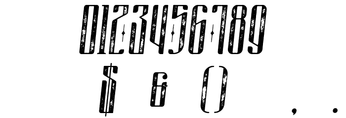 masquerouge rough italic Font OTHER CHARS