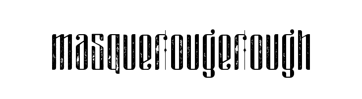 masquerouge rough  Free Fonts Download