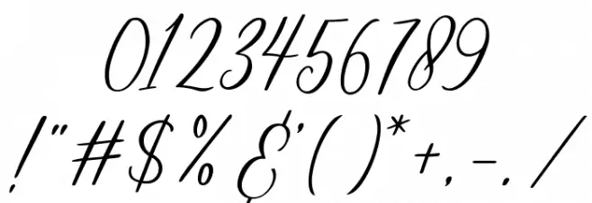 mataniascript-Regular Font OTHER CHARS