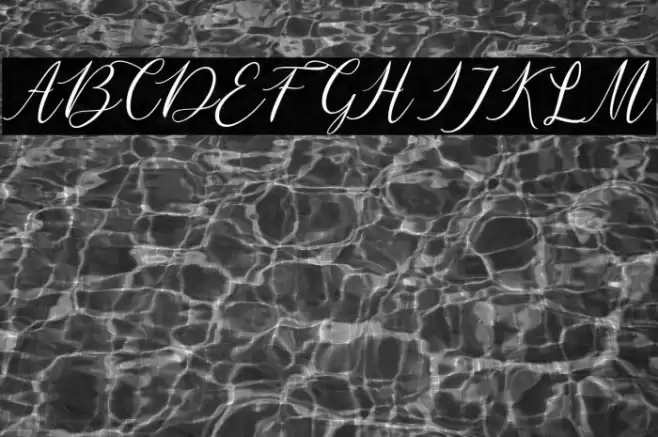 mataniascript-Regular Font examples