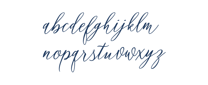 mataniascript-Regular Lowercase