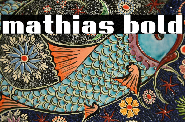 mathias bold Example 3