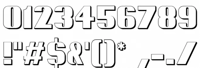 mathias troidimenson Font OTHER CHARS