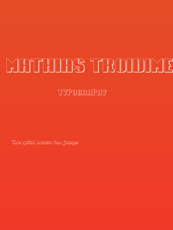 mathias troidimenson Poster