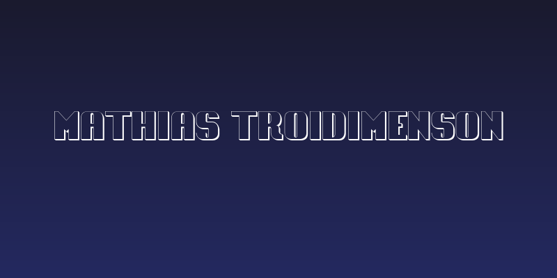 mathias troidimenson Social Header