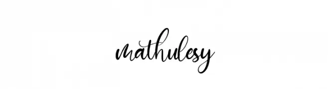 mathulesy  Descarca Fonturi Gratis