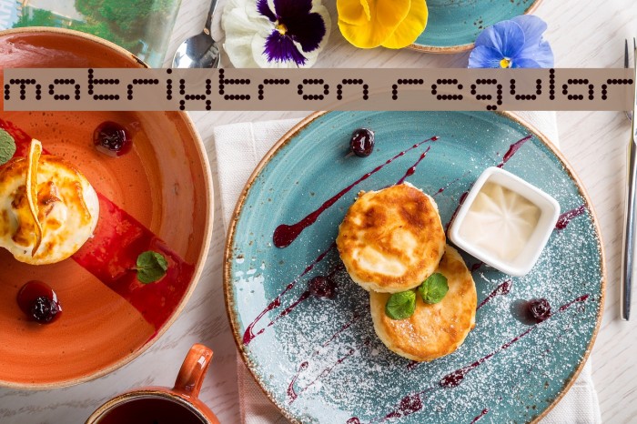 matrixtron Regular Example 3