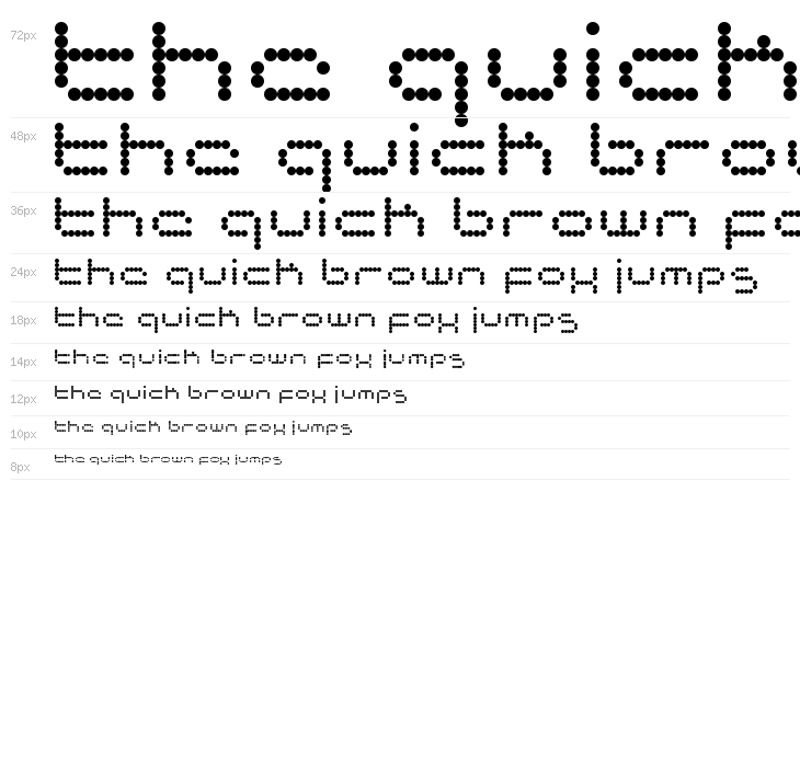 matrixtron Regular Waterfall