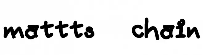 mattts    chain  تنزيل الخطوط