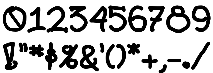 mattts rope Font OTHER CHARS