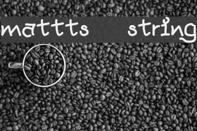 mattts    string Fuentes examples