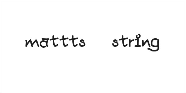 mattts    string Logo