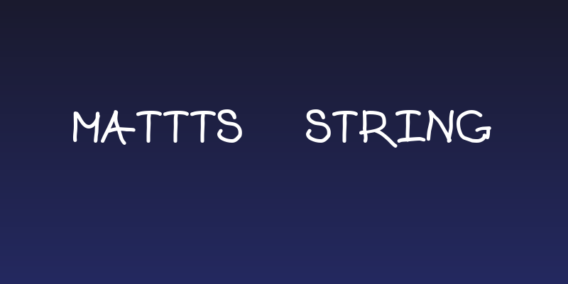 mattts    string Social Header