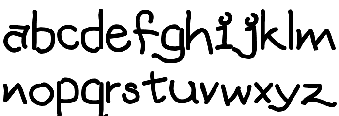 mattts string Font LOWERCASE