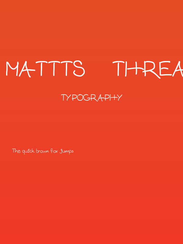 mattts    thread Poster