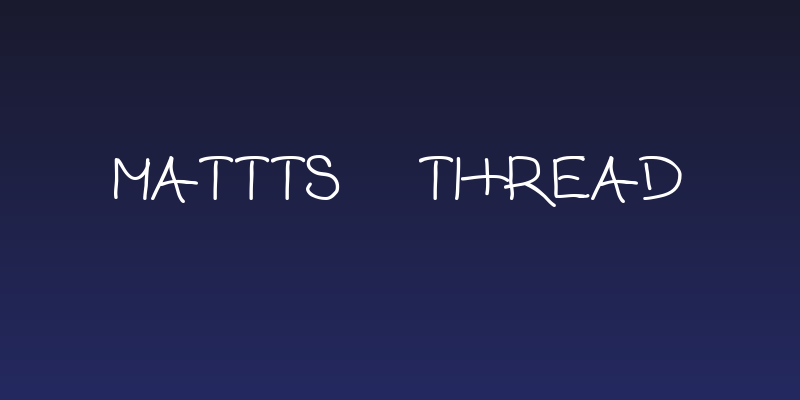 mattts    thread Social Header