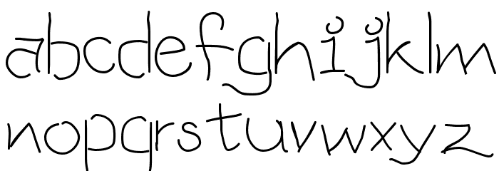 mattts wire Font LOWERCASE