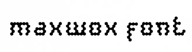 maxwox font  Free Fonts Download