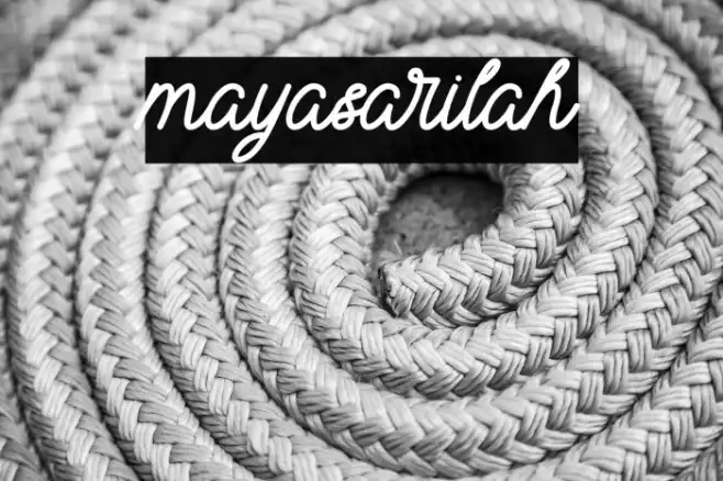 mayasarilah Example 1