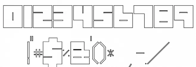 mazewithoutdestination フォント その他の文字