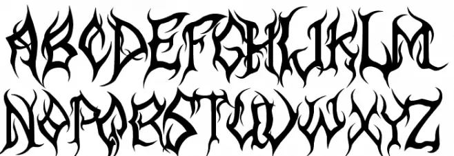 MB-Arcane Schriftart Groß