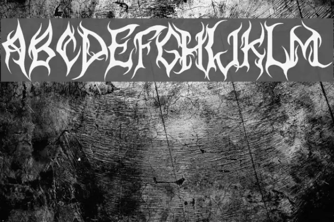 MB-Arcane Font examples