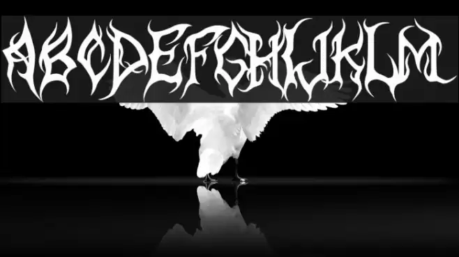 MB-Arcane Font examples