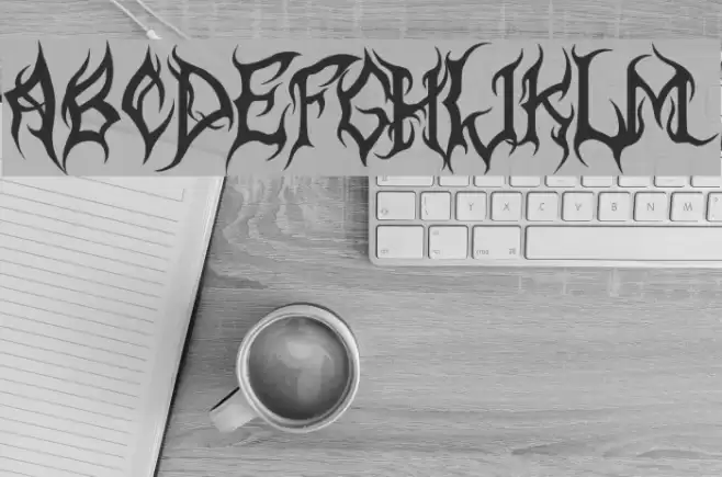 MB-Arcane Font examples