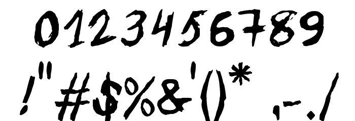 MB Before the End Font OTHER CHARS