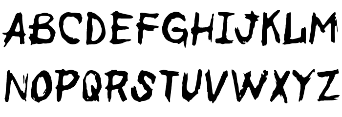 MB Before the End Font LOWERCASE