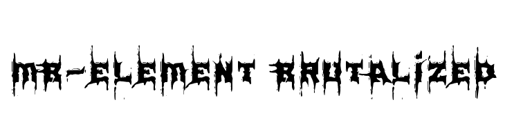 MB-Element Brutalized  Descarca Fonturi Gratis