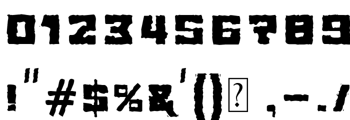MB-Element Standard Font OTHER CHARS