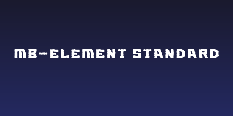 MB-Element Standard Social Header