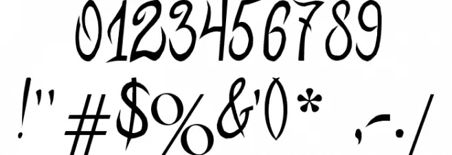 MB-ElvenType Font OTHER CHARS