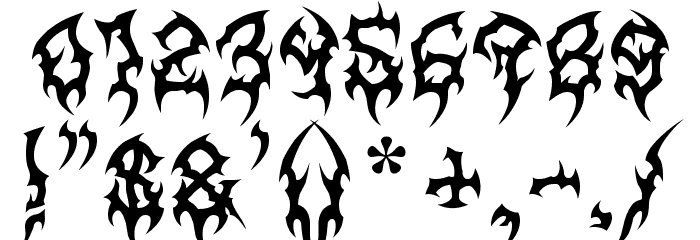 MB Forever Raw Font OTHER CHARS