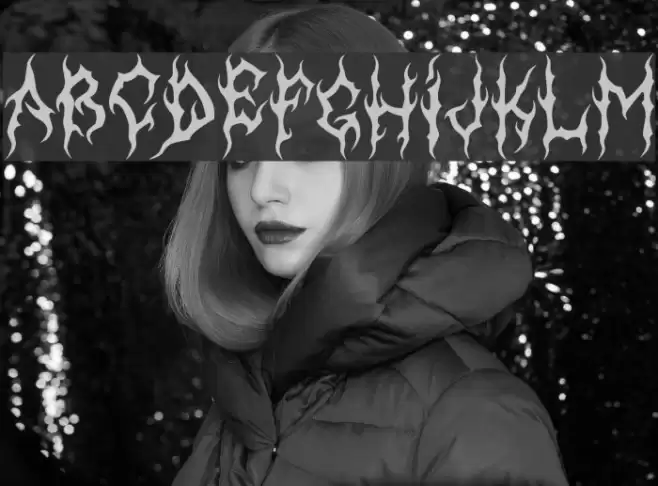 MB-GothicDawn 字体 examples