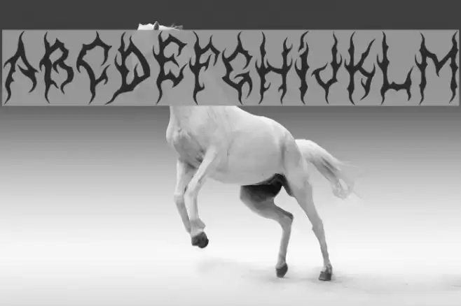 MB-GothicDawn 字体 examples