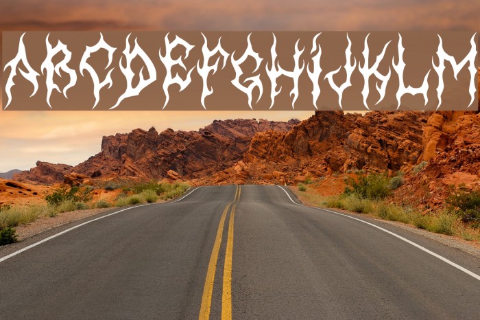 MB-GothicDawn 字体 examples