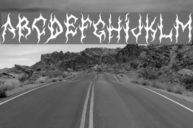 MB-GothicDawn 字体 examples