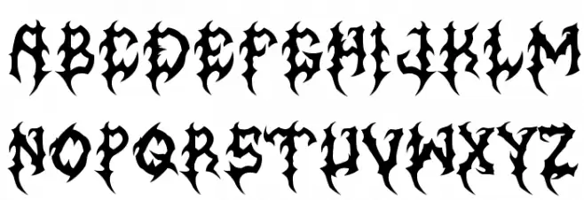 MB-Graveyard_Designs Schriftart Groß