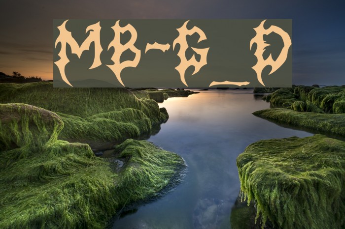 MB-Graveyard_Designs フォント examples