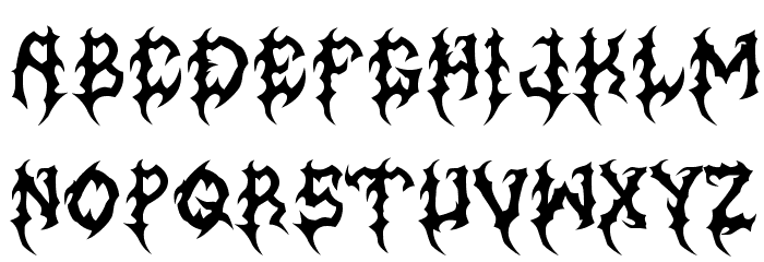 MB-Graveyard_Designs フォント 小文字