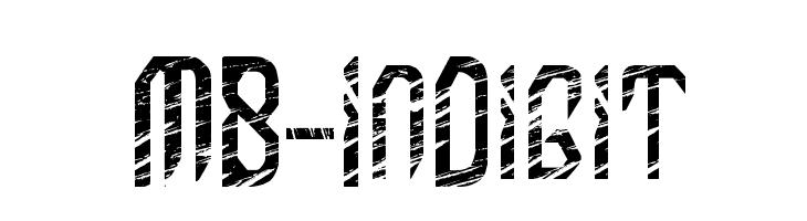 MB-InDigit  フリーフォントのダウンロード