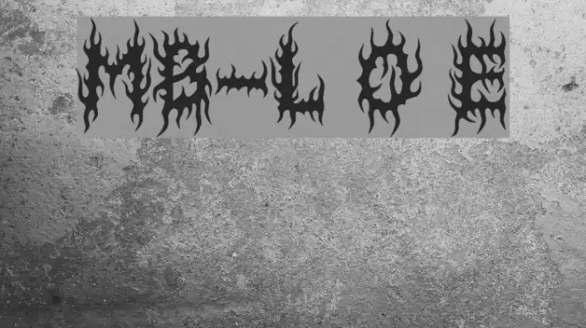 MB-Lords Of Evil Font examples