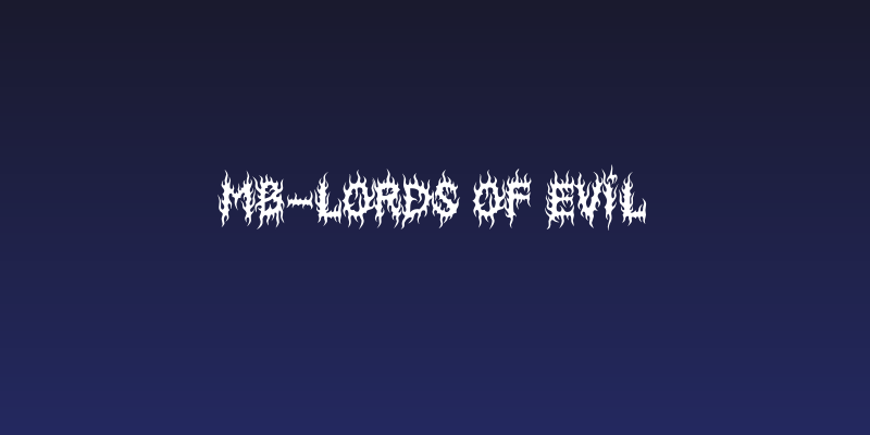 MB-Lords Of Evil Social Header