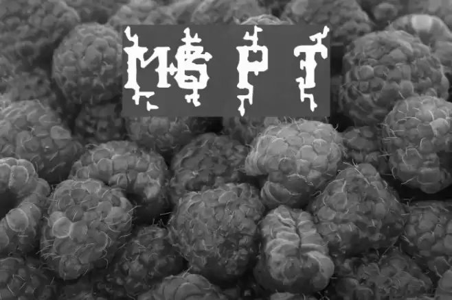 MB Poisoned Type Font examples