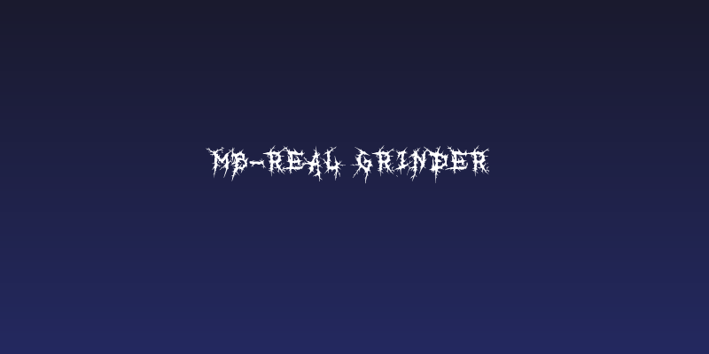MB-Real Grinder Social Header