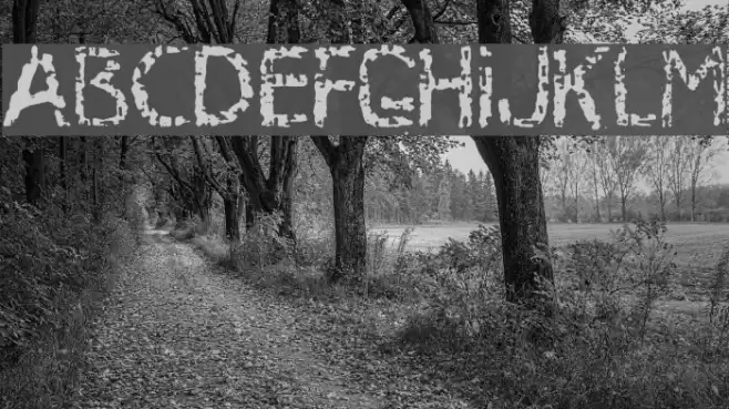 MB-RustyIron Font examples