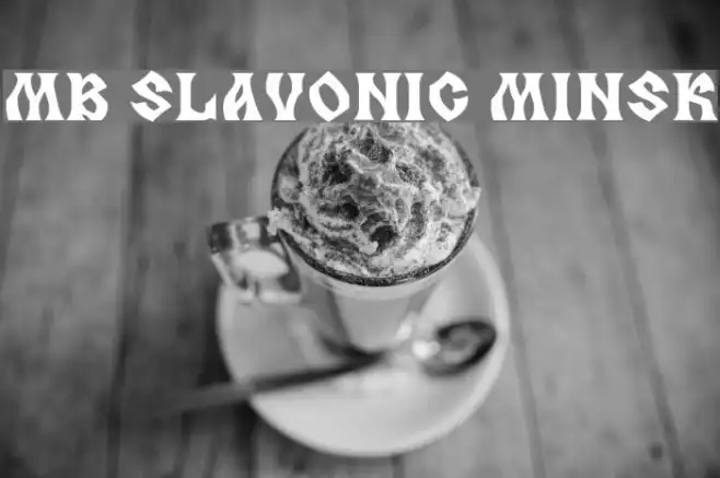 MB Slavonic Minsk Example 1