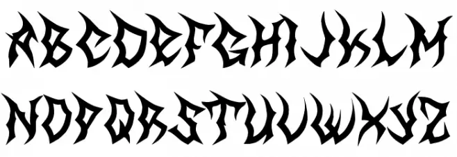 MB-The Great Reaper Polices MAJUSCULES